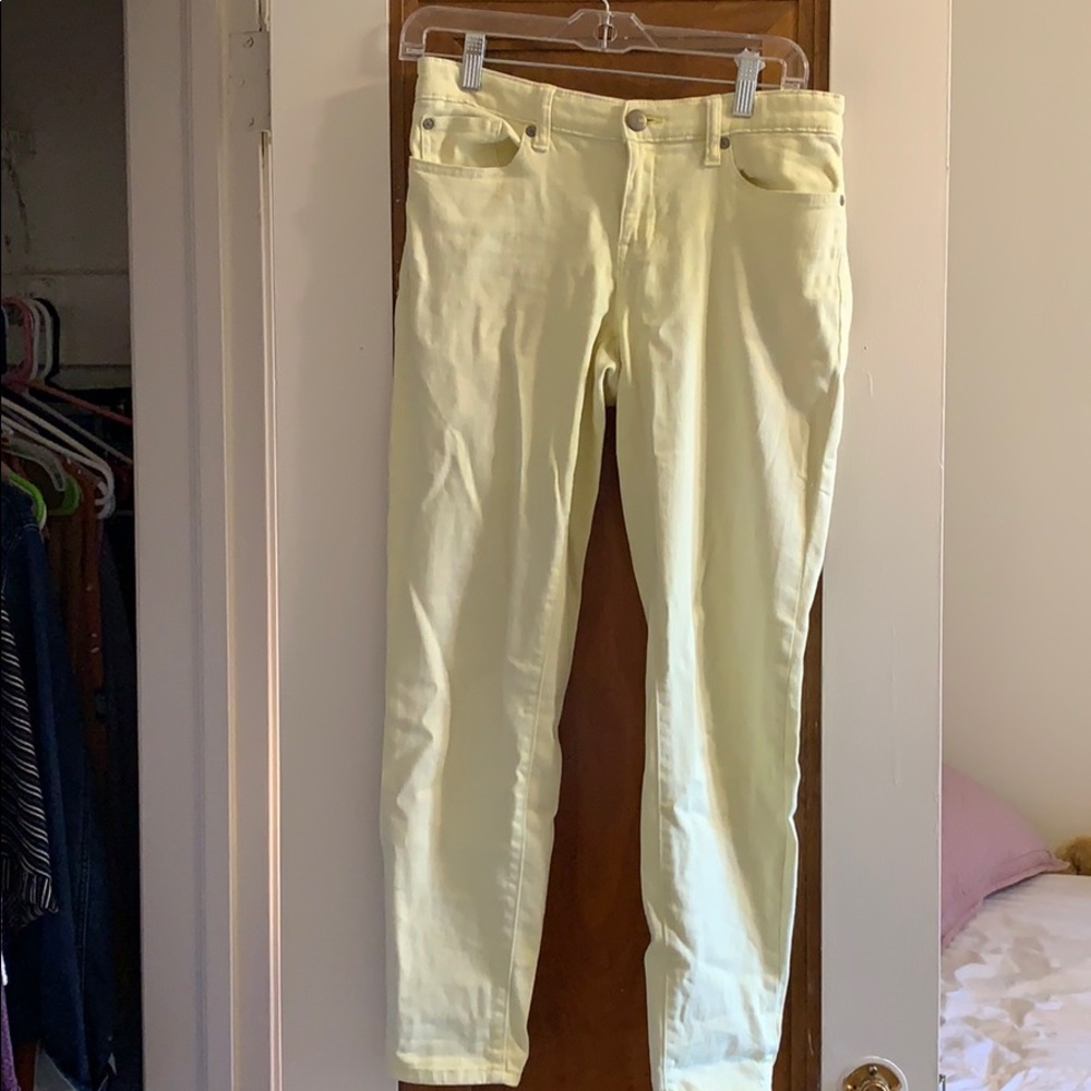 Yellow jeans